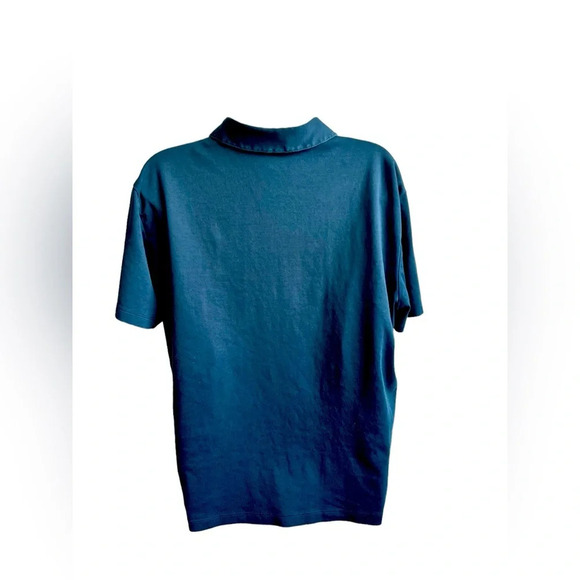 Men’s Michael Kors Cotton, Short Sleeve Polo, Navy/Gray Trim, Size L - Picture 5 of 9
